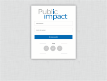 Tablet Screenshot of etudes.public-impact.fr
